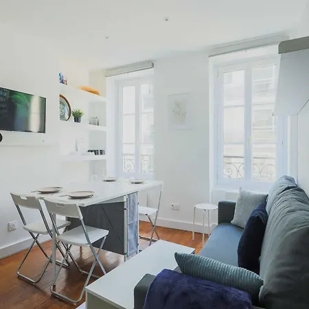 Charming Apartment-1br-3p-ternes פריז