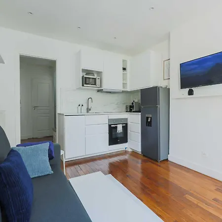 Charming Apartment-1br-3p-ternes דירה