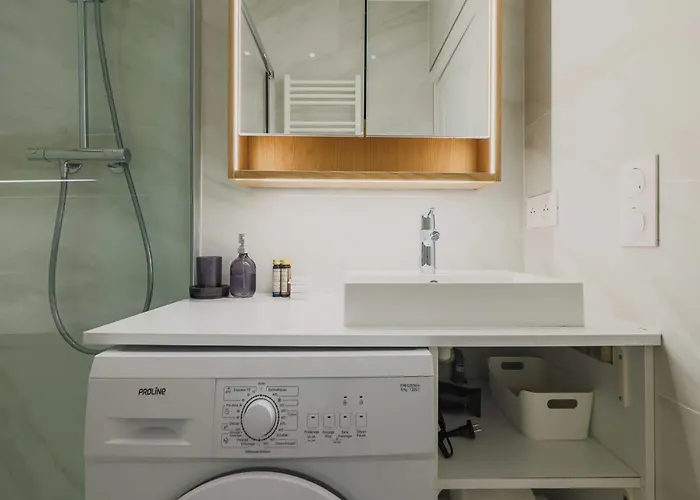 Charming Apartment-1br-3p-ternes פריז